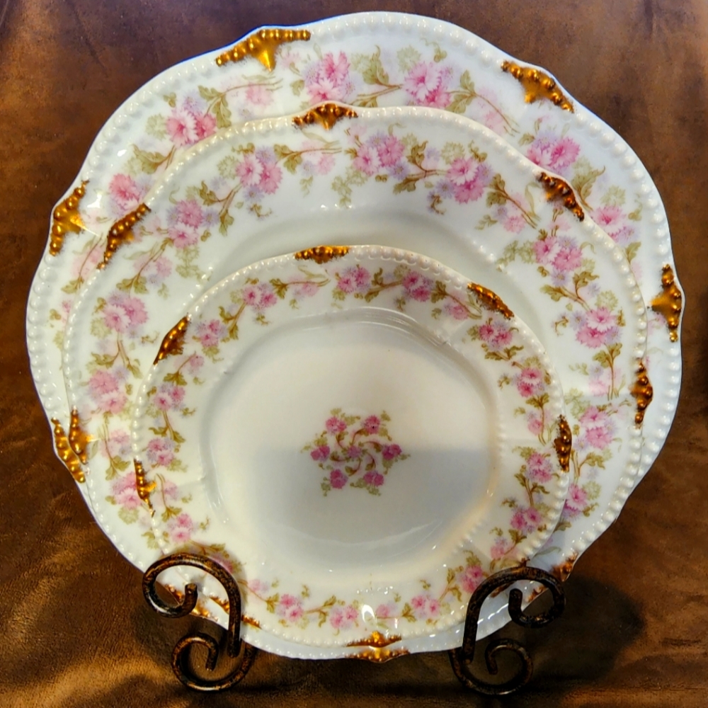 Limoges Elite Works 3 Piece Place Setting